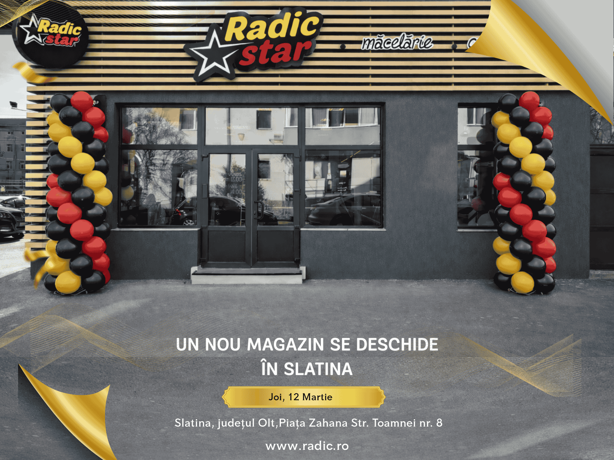 🥩 RadicStar Slatina – Traditie si gust autentic in Piata Zahana